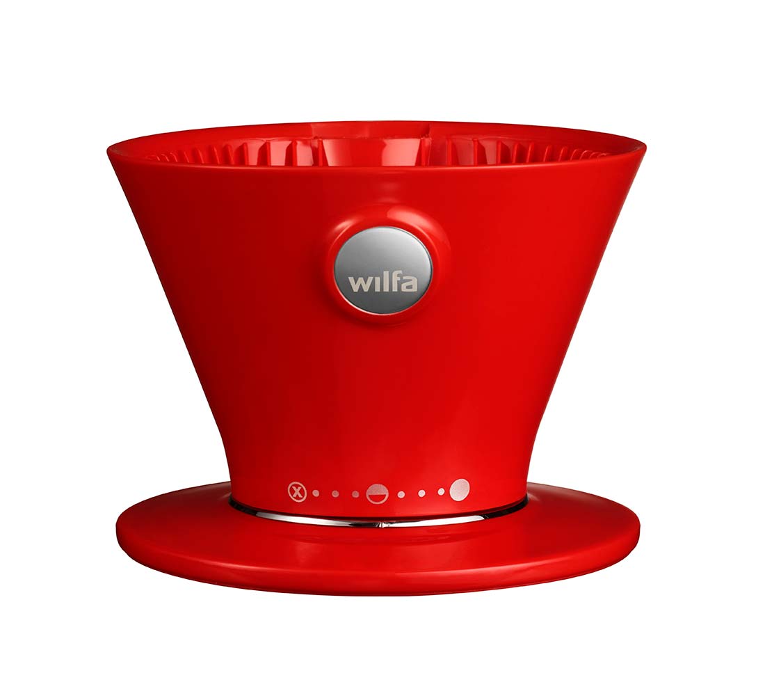 Wilfa WSPO Red Manual Drip Coffee Maker Röd