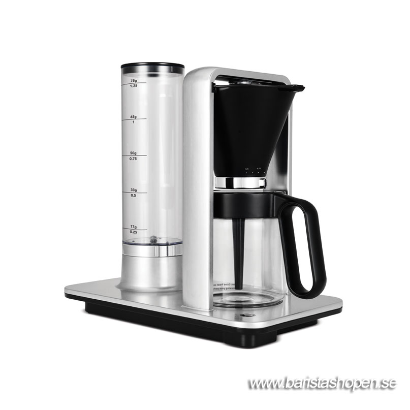 Wilfa WSP1A Svart Presisjon Kaffebryggare i borstad aluminium