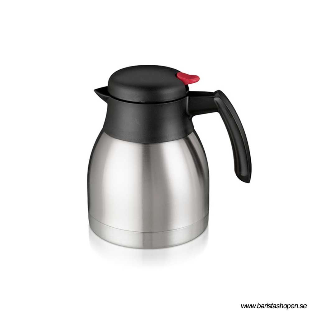 Bonamat Termoskanna i rostfritt stål Med skruvlock 1 liter Baristashopen Bonamat Termoskanna i rostfritt stål Med skruvlock 1 liter Baristashopen