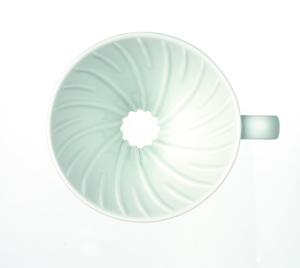 Baristatillbehör - Hario - V60 01 - PorslinsFilter Vit 1kopp