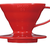 Hario - V60 01 - PorslinsFilter Röd 1kopp